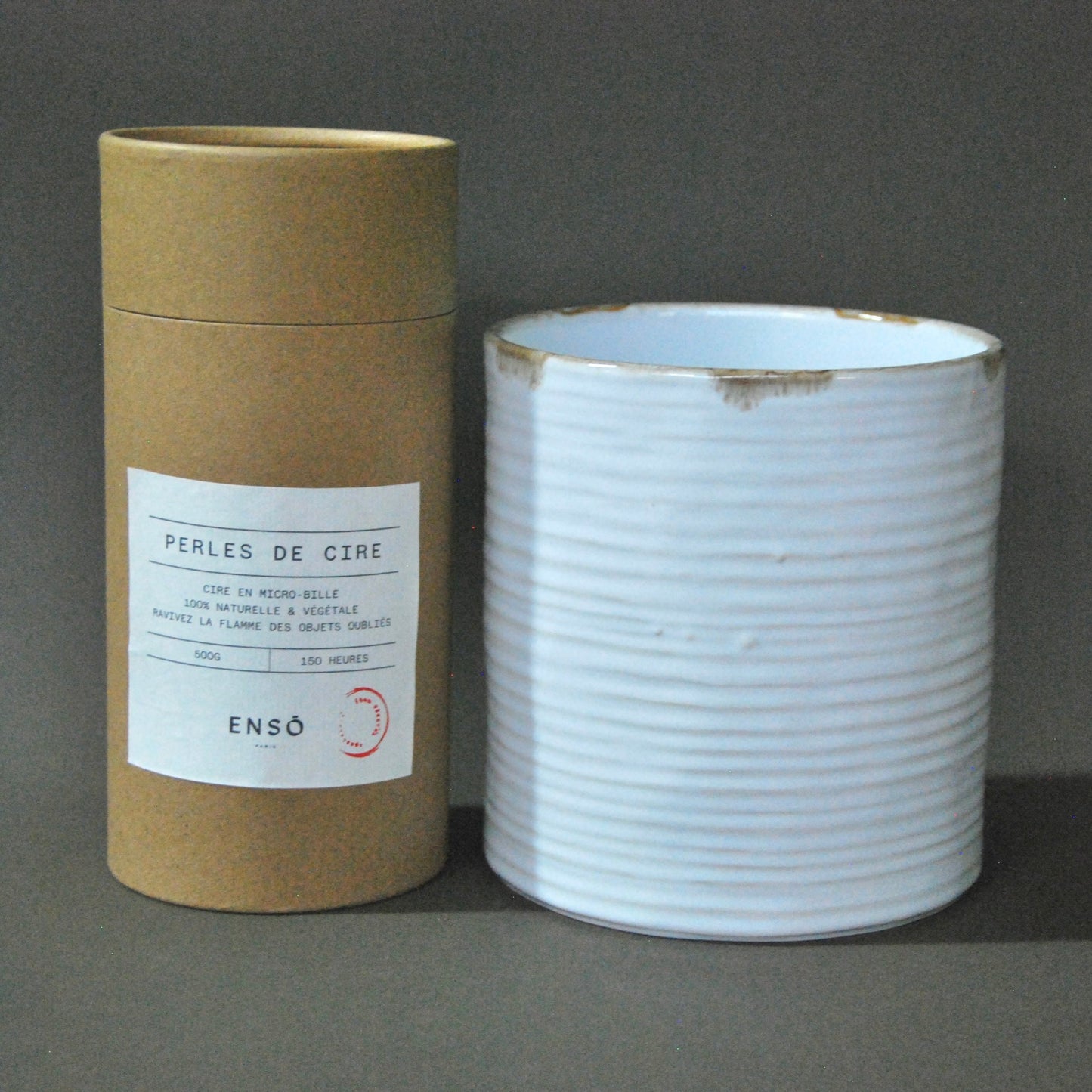 Pack Perles + Pot en céramique