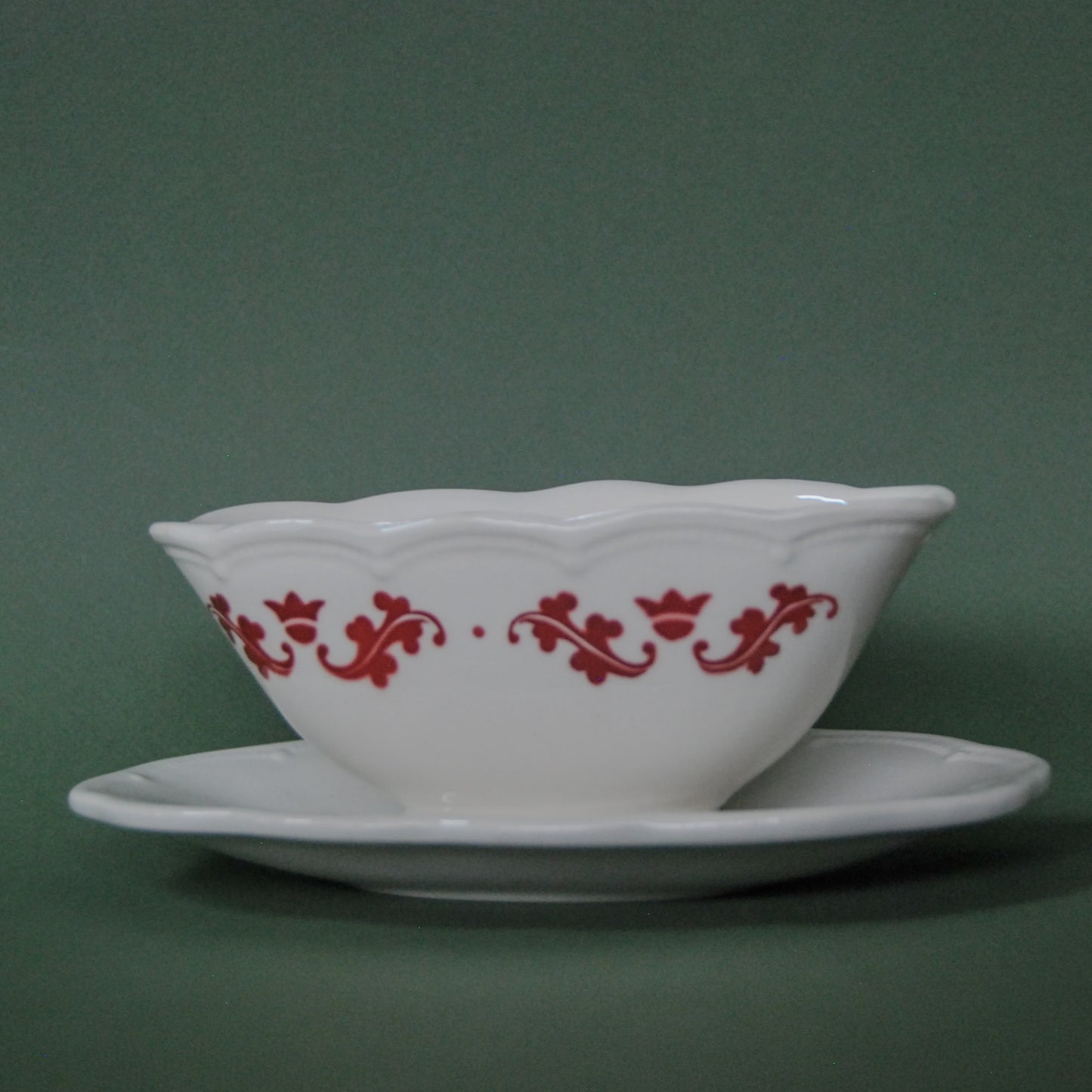 Pack Perles + Saucière vintage