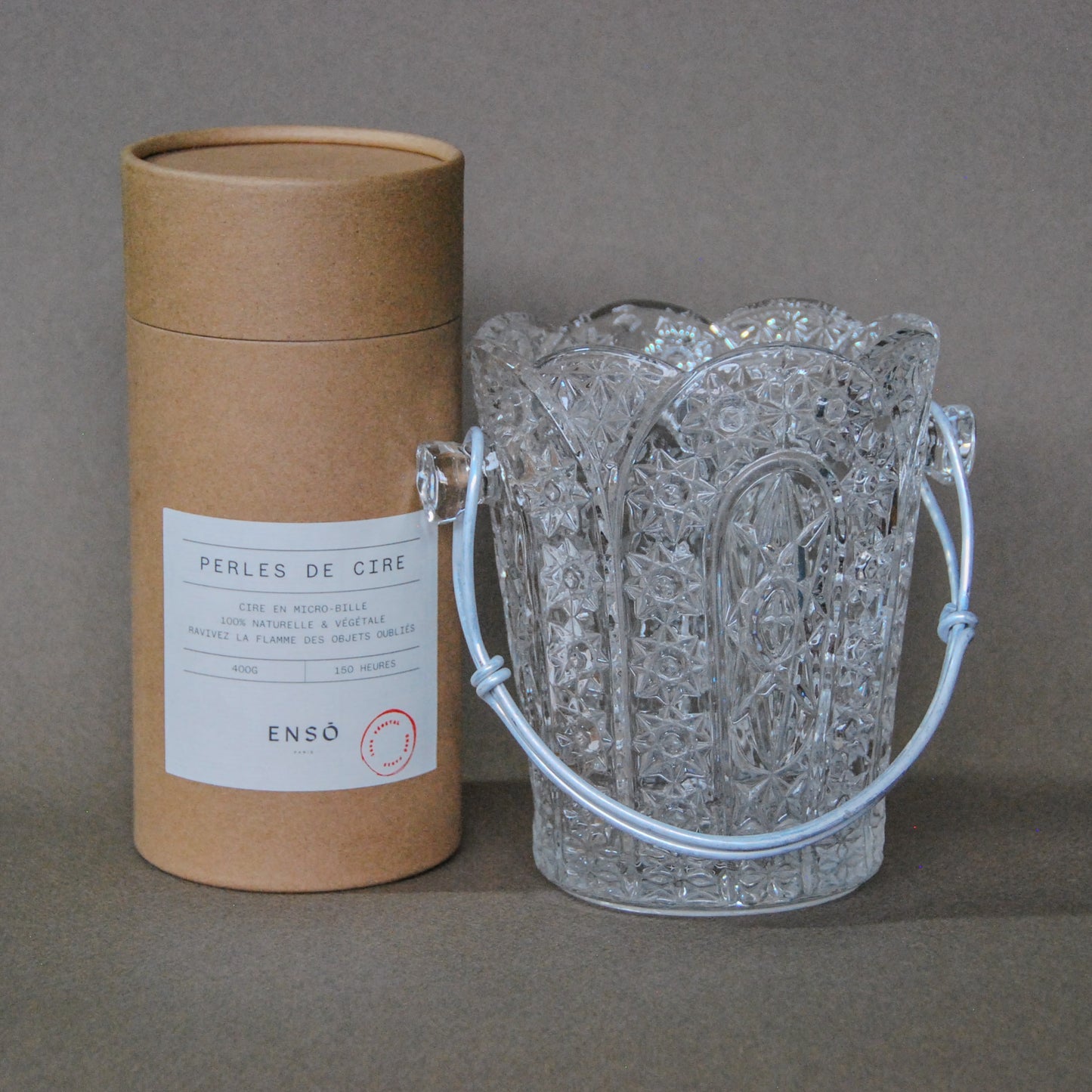 Pack Perles + Seau à glaçons vintage