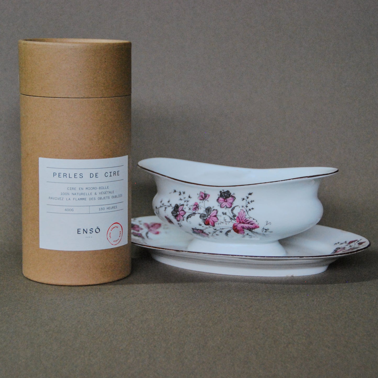 Pack Perles + Saucière vintage