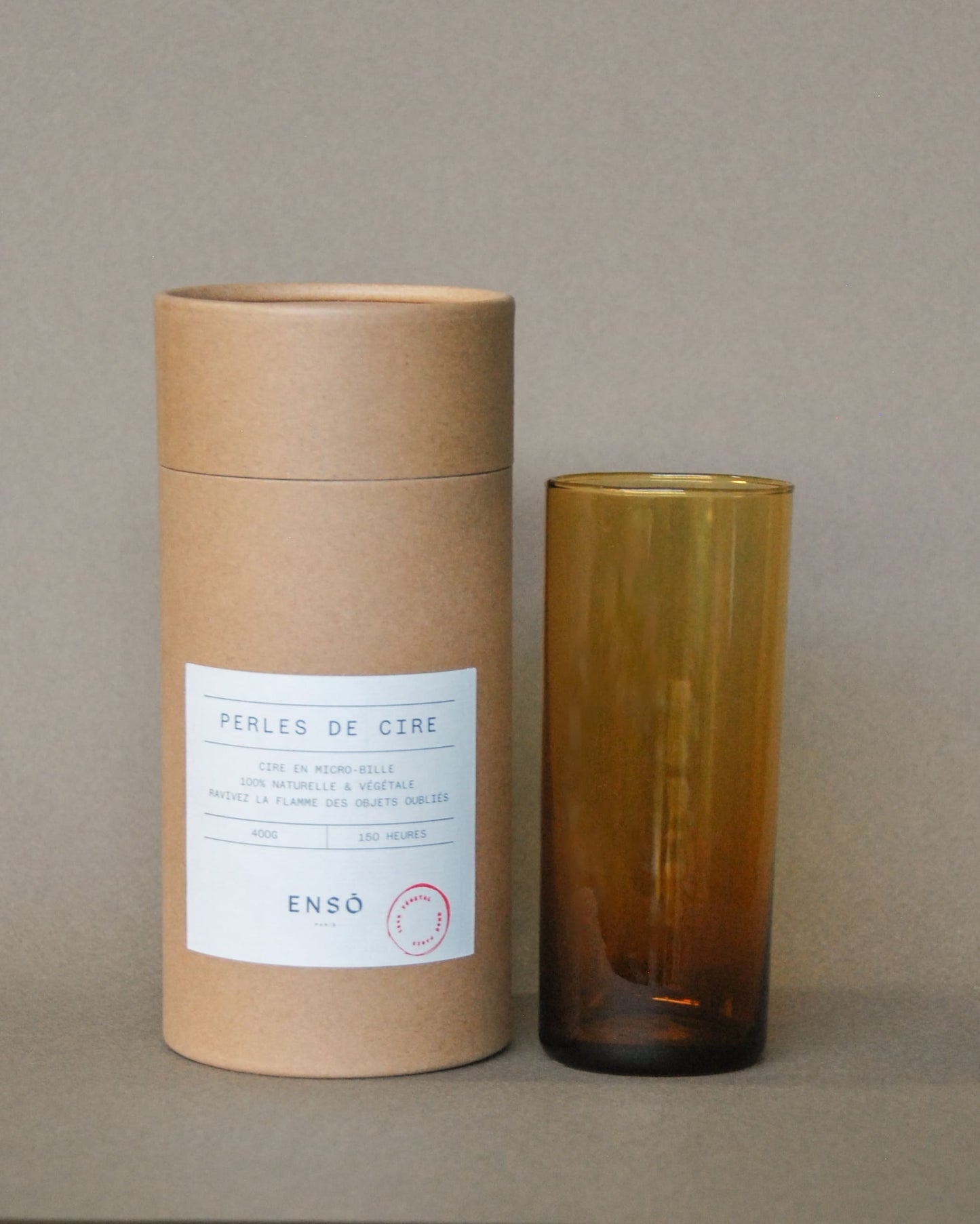 Pack Perles + Verre long drink ambré