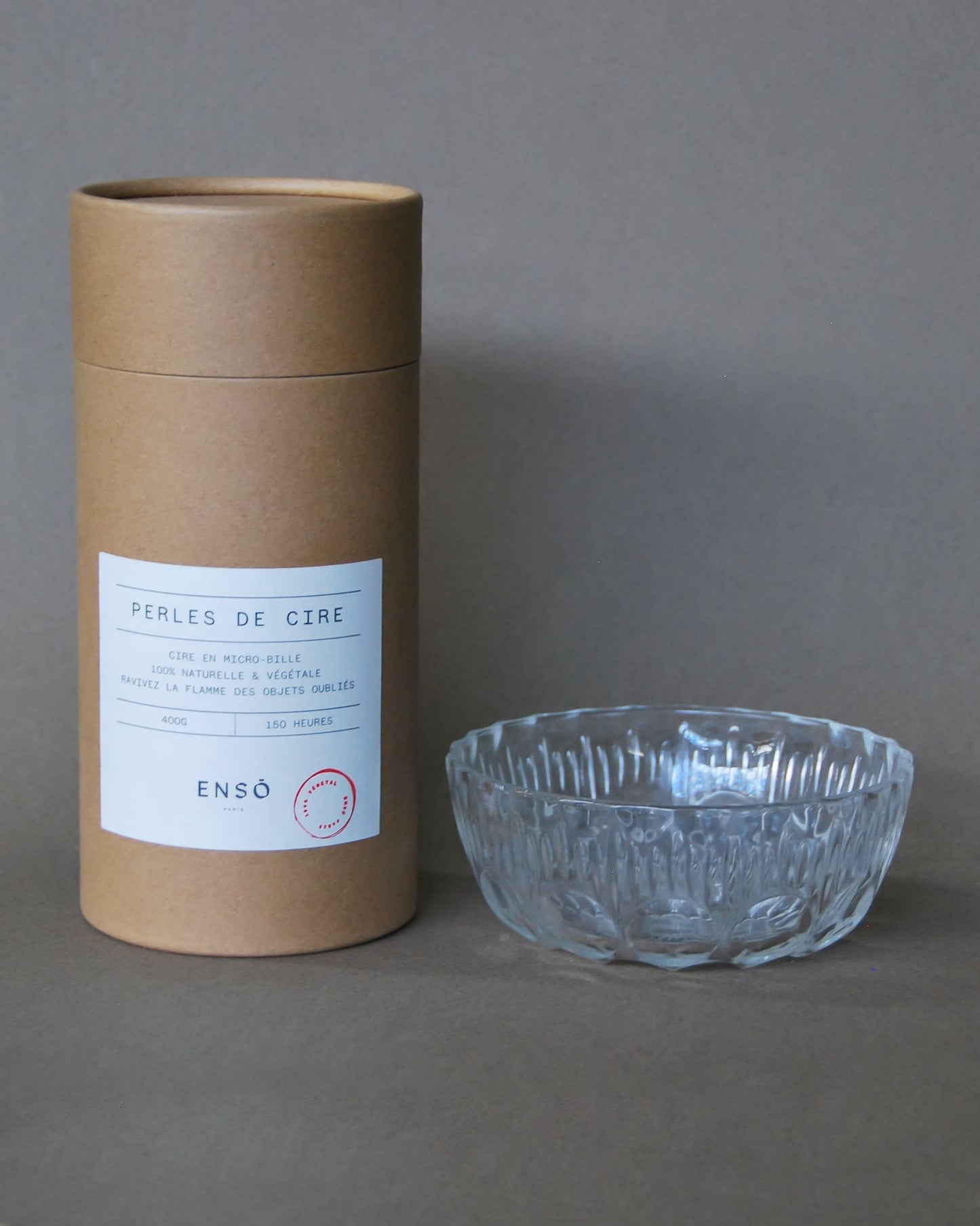Pack Perles + Coupelle verre ciselé