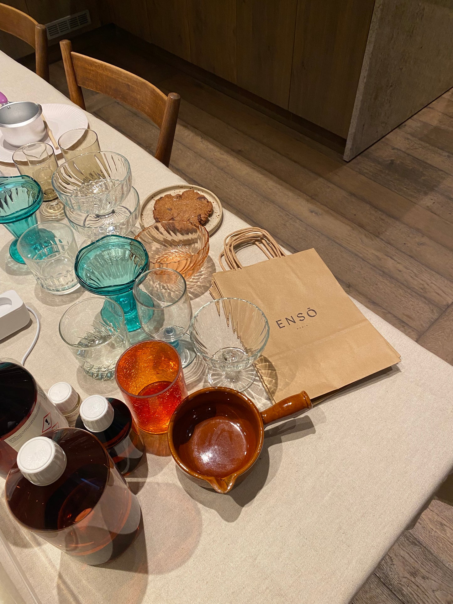 Atelier de bougies upcyclées