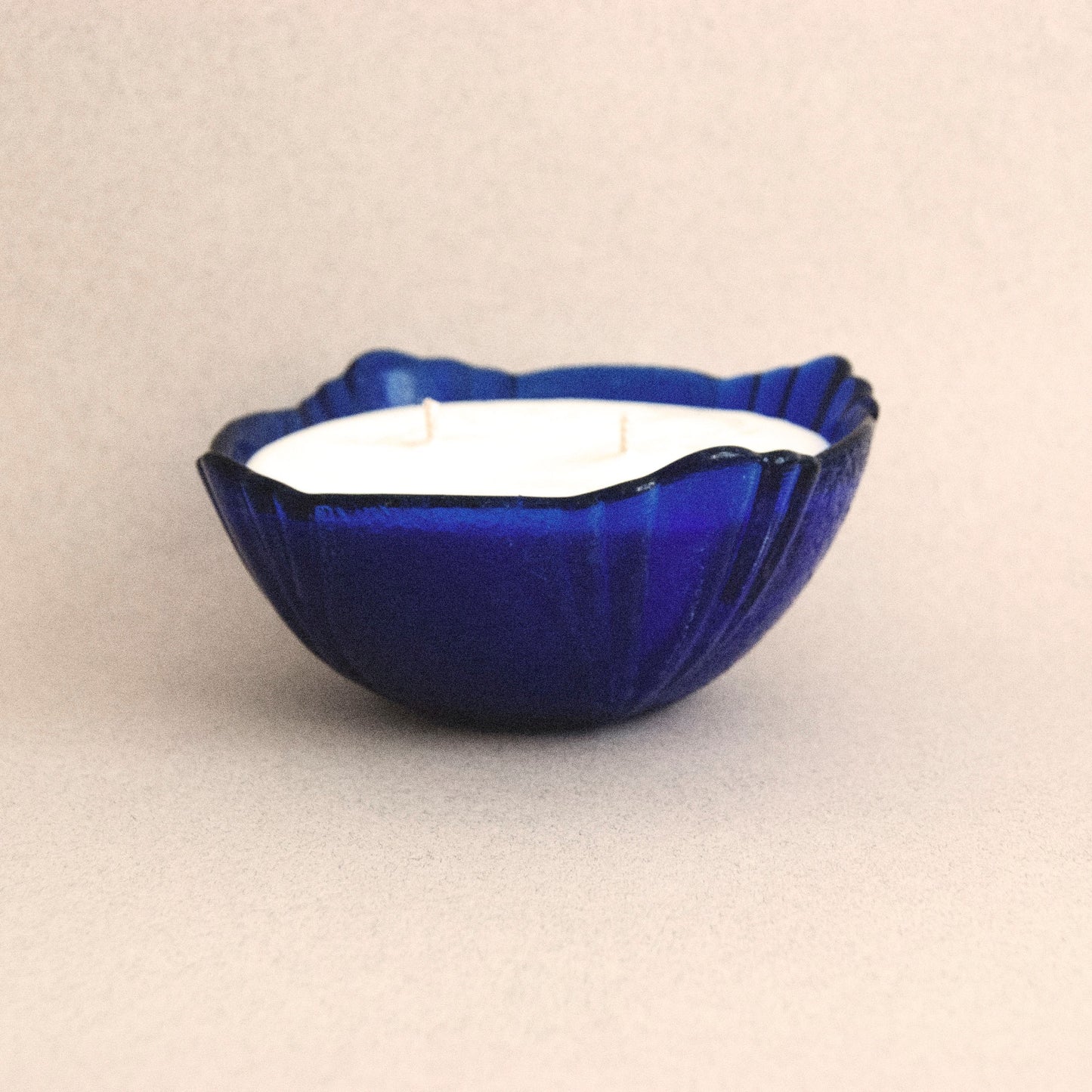 #0091 - Bol en verre bleu roi