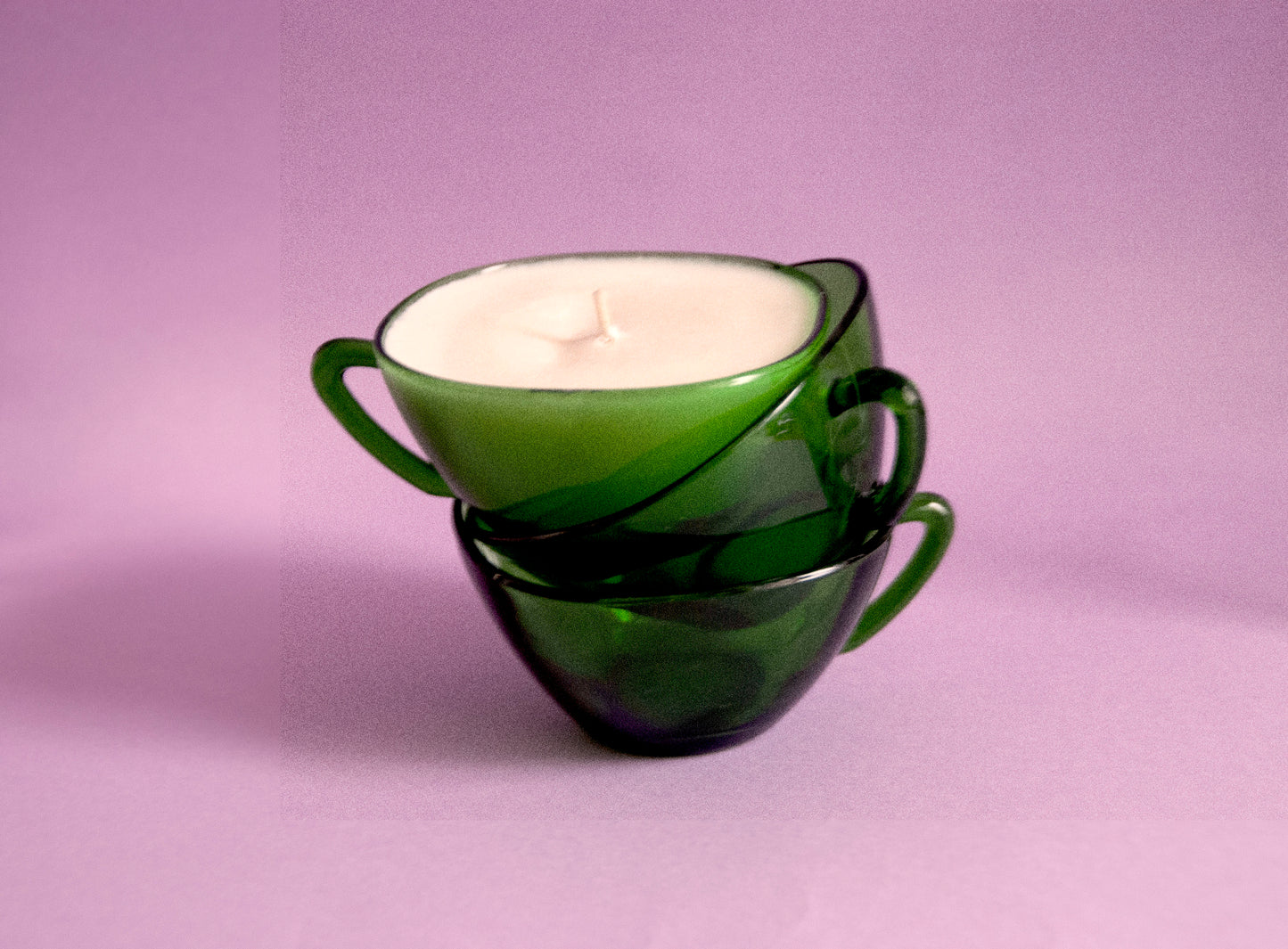 #0002 - Set de 4 tasses en verre sapin