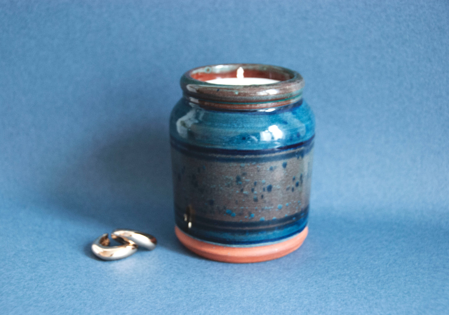 #0024 - Pot en terre cuite émaillé