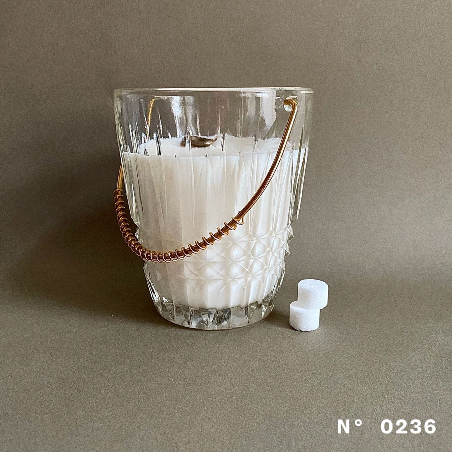 #0236 - Seau à glace en verre