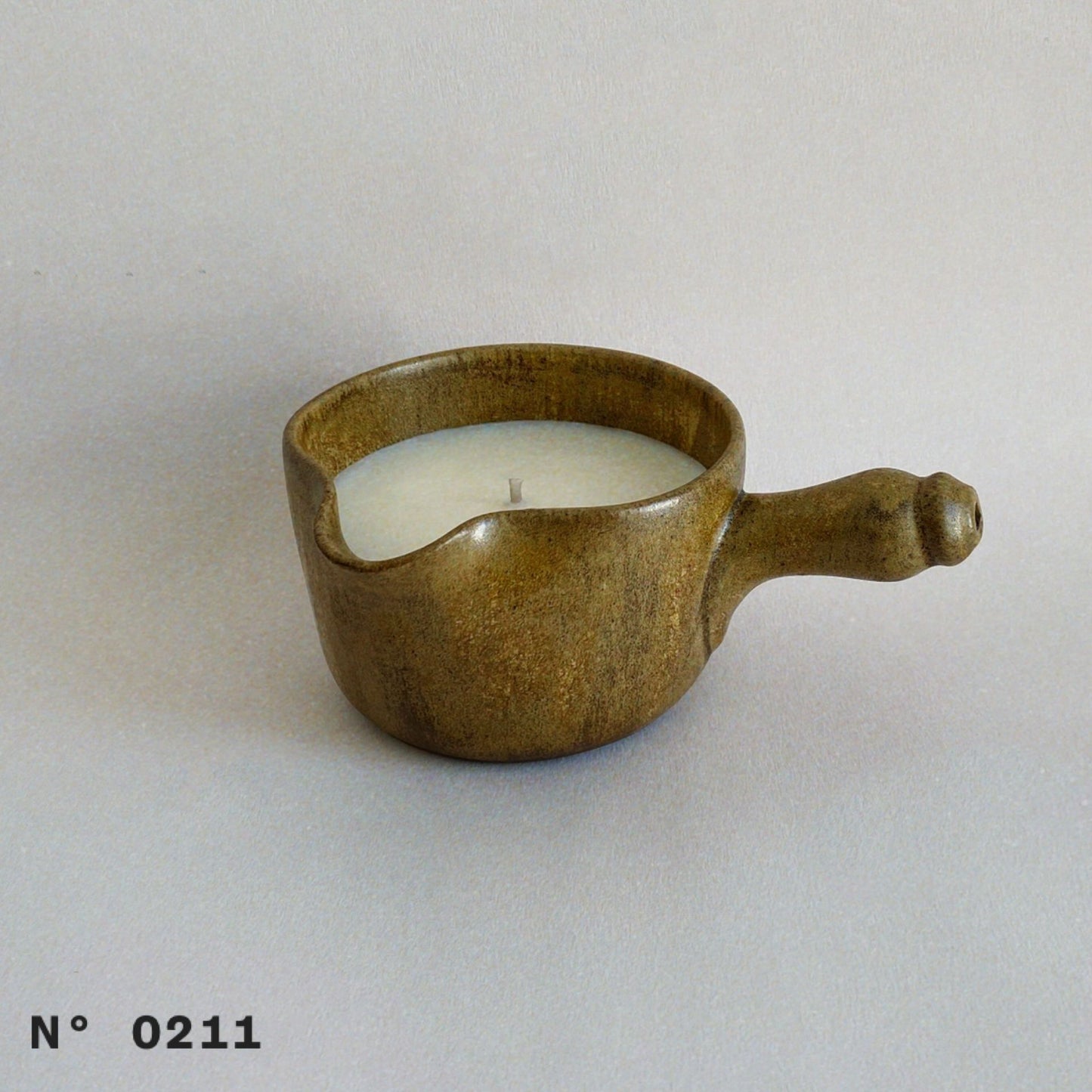 #0211 - Cassolette saucière marron glacé