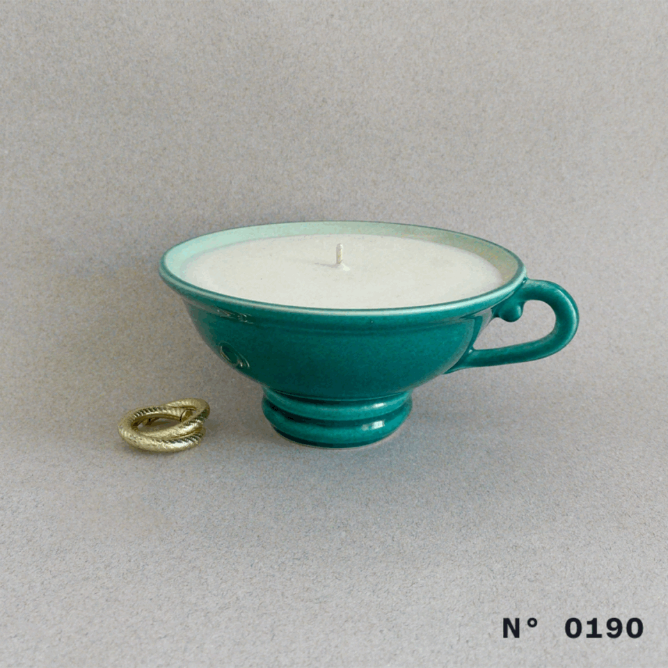 #0190 - Tasse vert canard