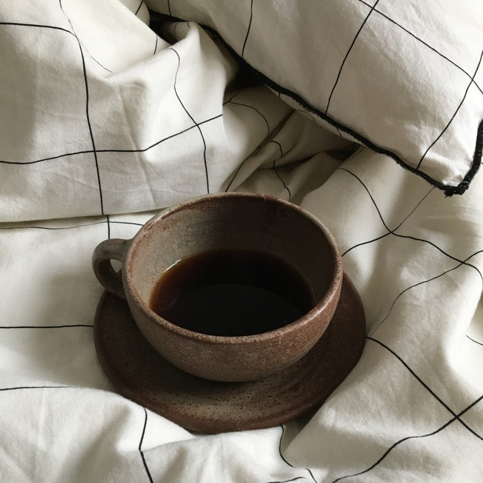#0007 - Tasse en grès avec sa coupole