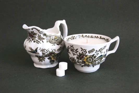 #0014 - Set à thé en porcelaine anglaise