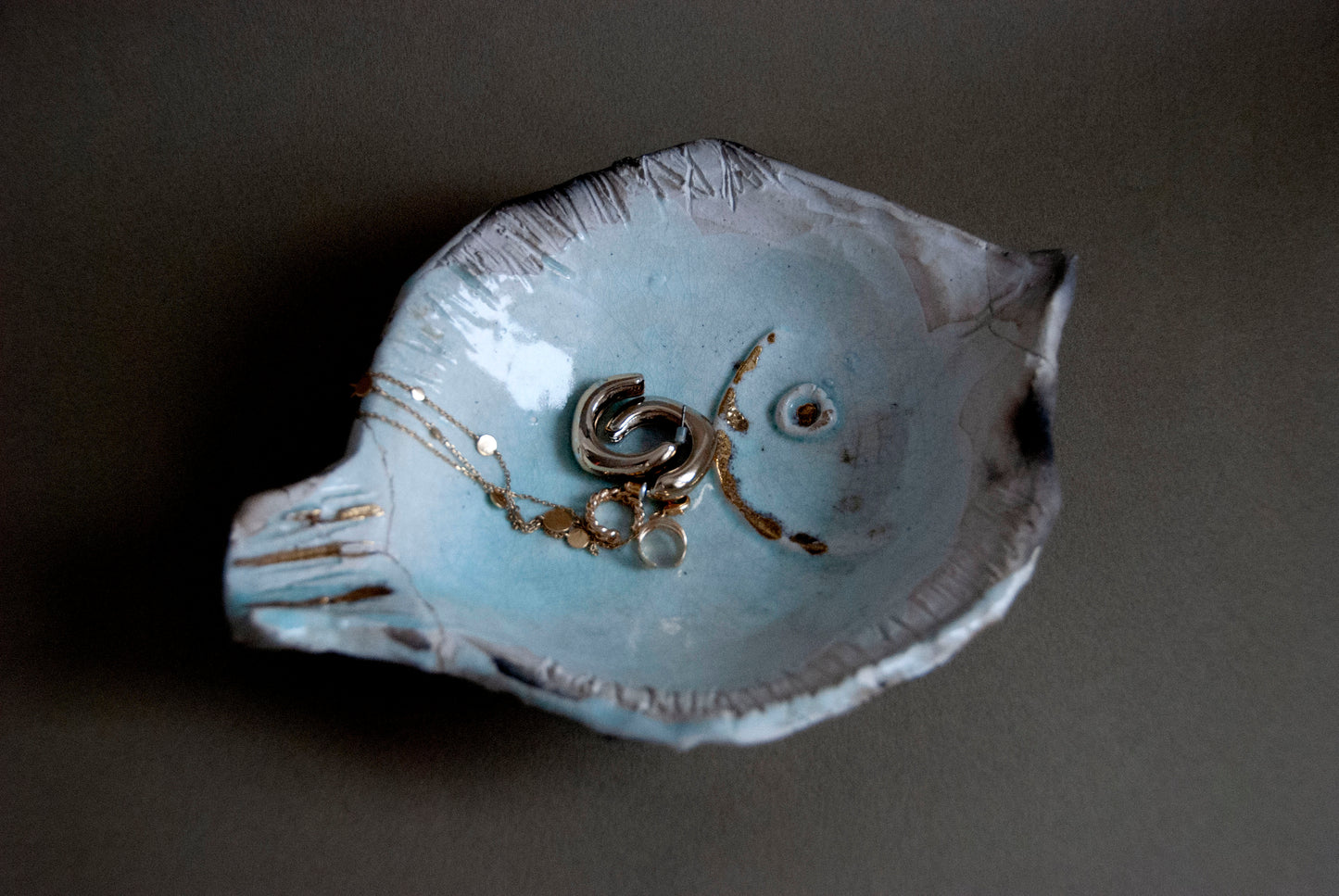 #0038 - Vide-poche poisson en céramique